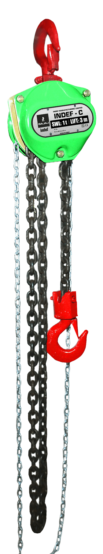 Indef P Series Chain Pulley Block