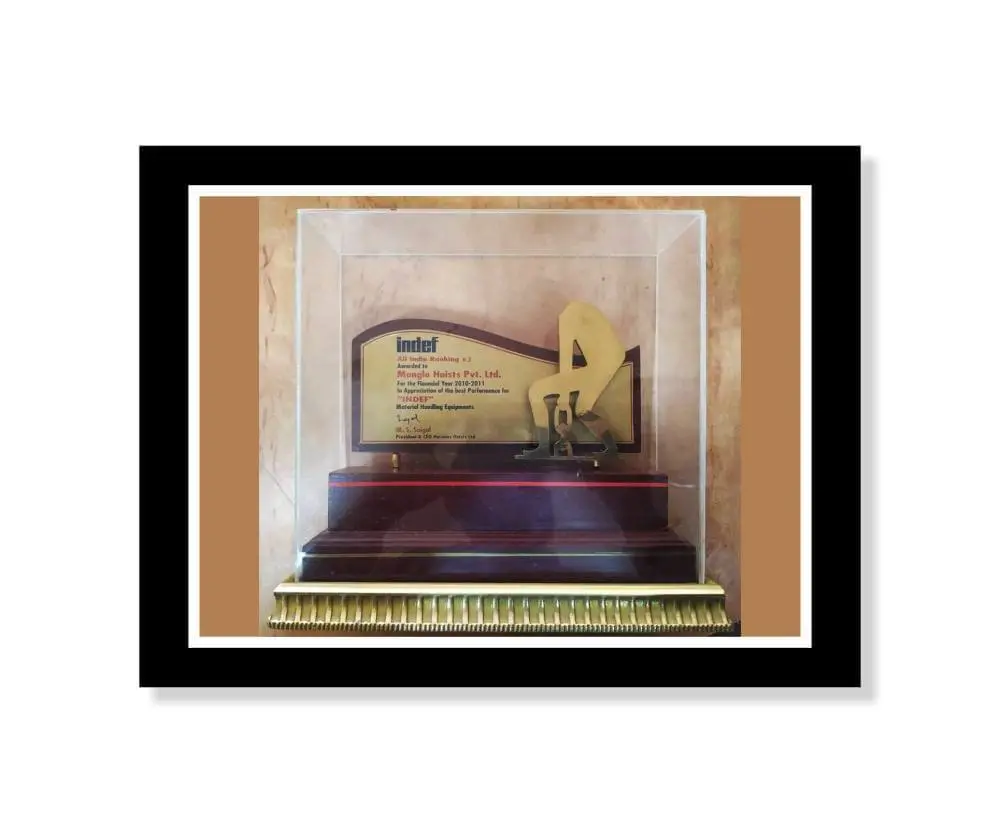 Appreciation of the Best Performance award