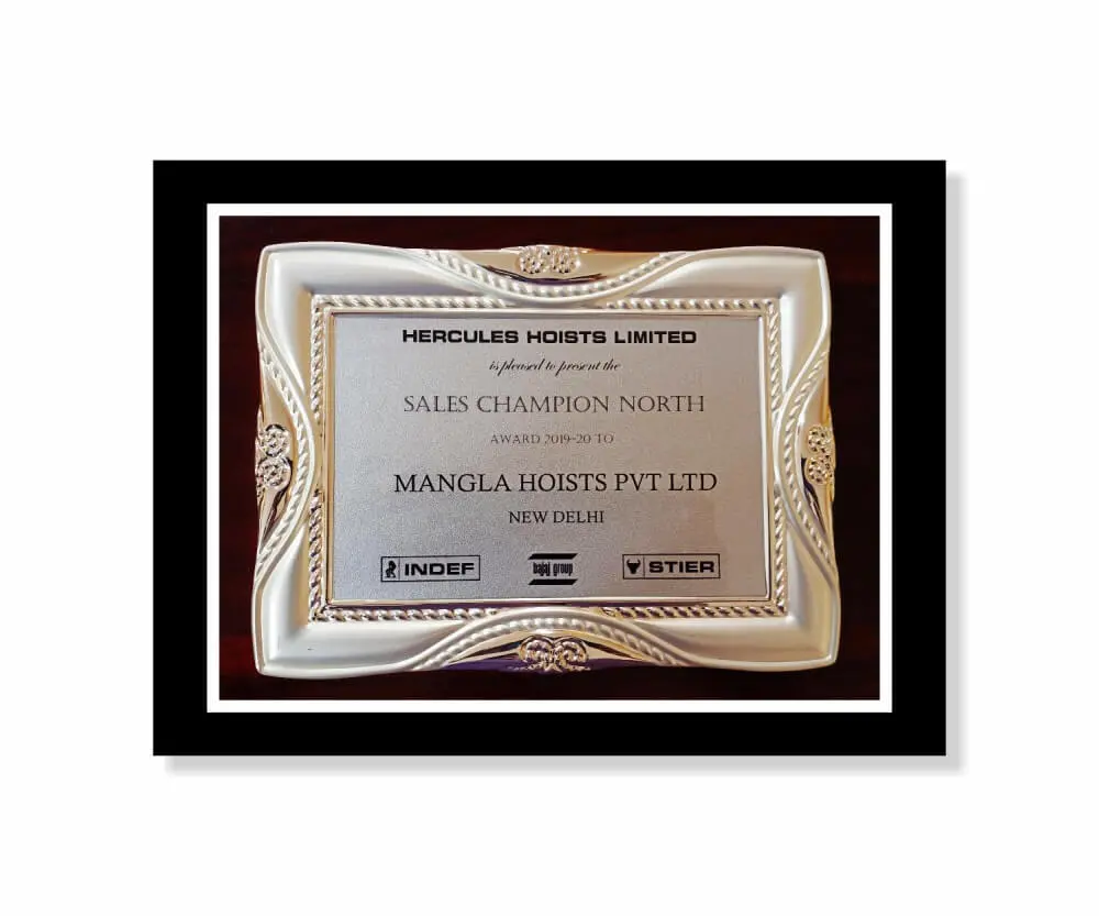 ABP AWARD for Sales Champion North