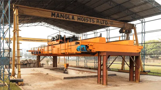 Mangla Hoists company photo